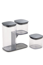 3 Or 5 Piece Storage Container Set With Stand