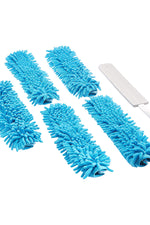 Basics Chenille Duster 5 Pads Blue And White