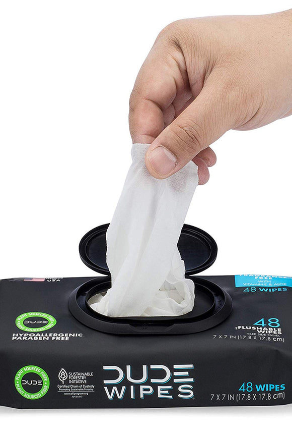 Dude Wipes Flushable Wipes Dispenser