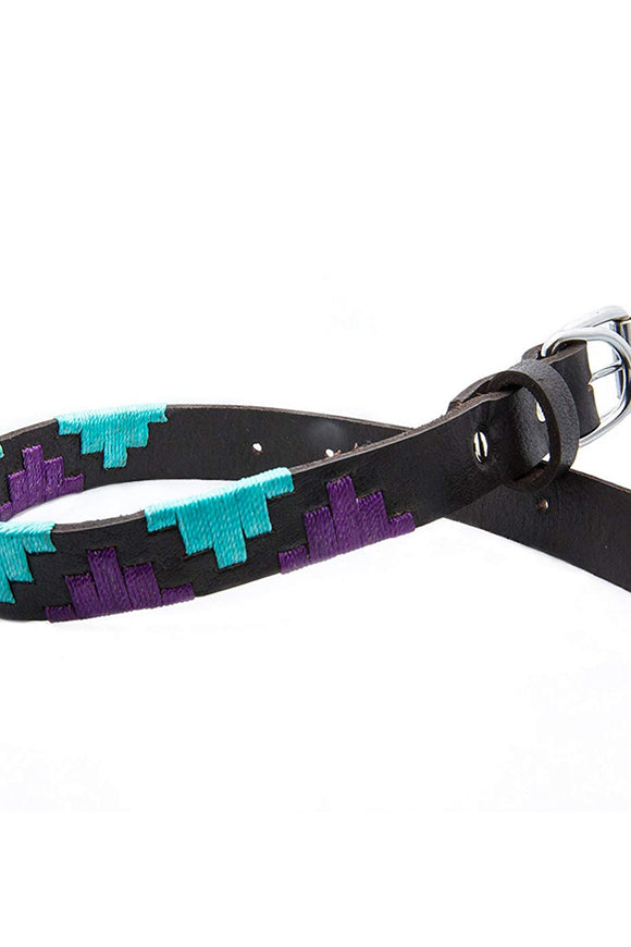 Gaucho Goods Tribal Leather Dog Collar