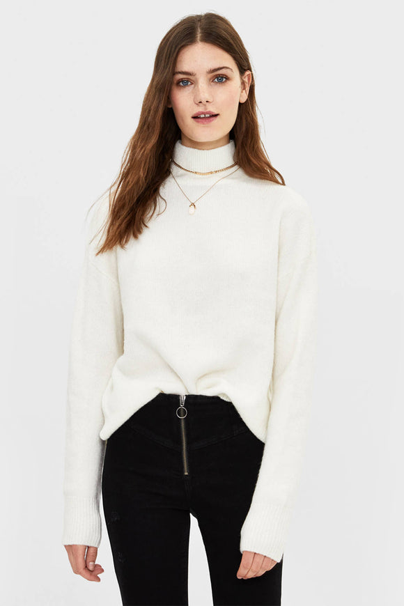 High Neck Sweater Woman