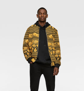 Jacquard Bomber Jacket