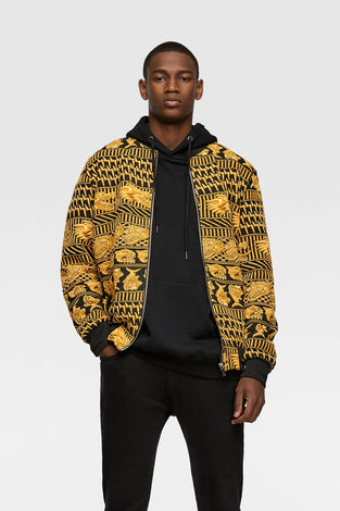 Jacquard Bomber Jacket