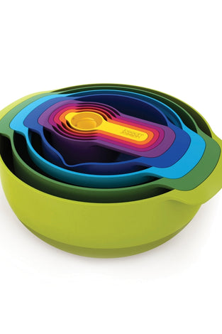Joseph Joseph 9 Piece Nesting Bowl Set
