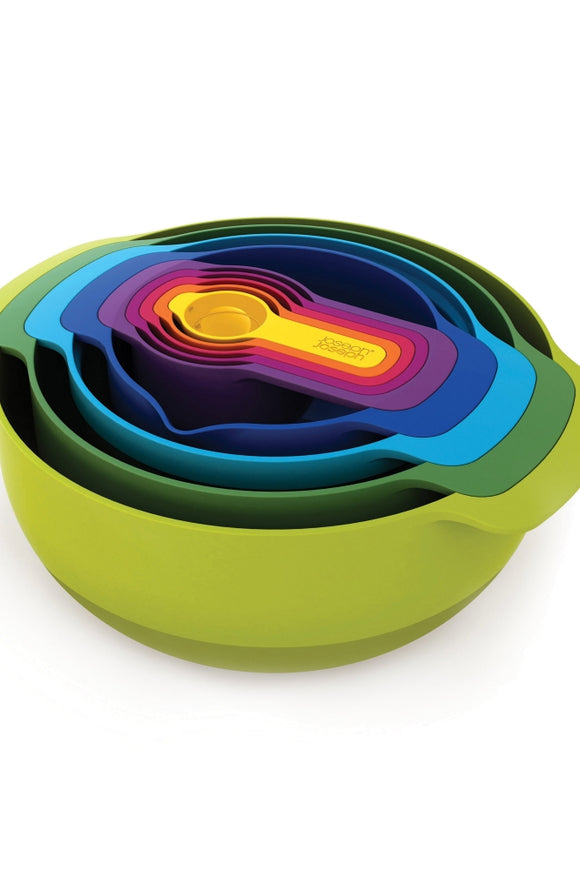Joseph Joseph 9 Piece Nesting Bowl Set