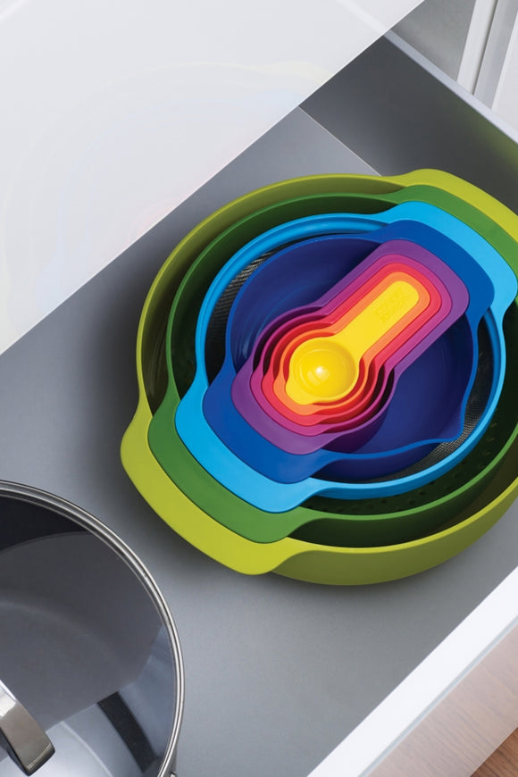 Joseph Joseph 9 Piece Nesting Bowl Set