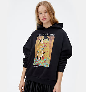 Klimt Kiss Hoodie