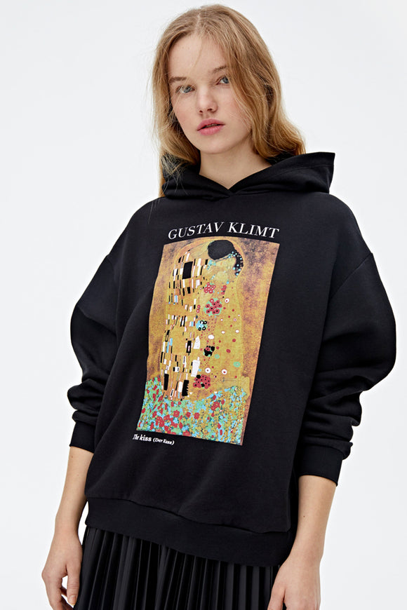 Klimt Kiss Hoodie