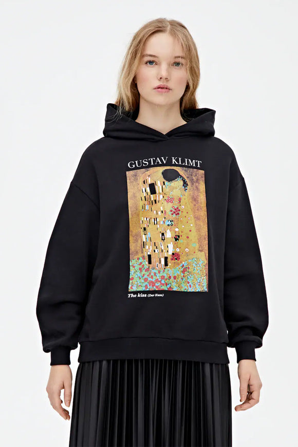 Klimt Kiss Hoodie