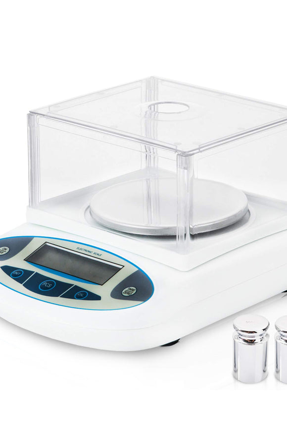 Mocco 10 Mg High Precision Electronic Scientific Scale Accuracy Weighs Laboratory Instrument With 500g Calibration Weight