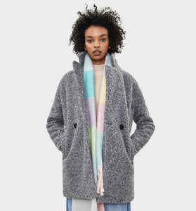 Oversized Faux Shearling Coat
