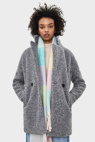 Oversized Faux Shearling Coat
