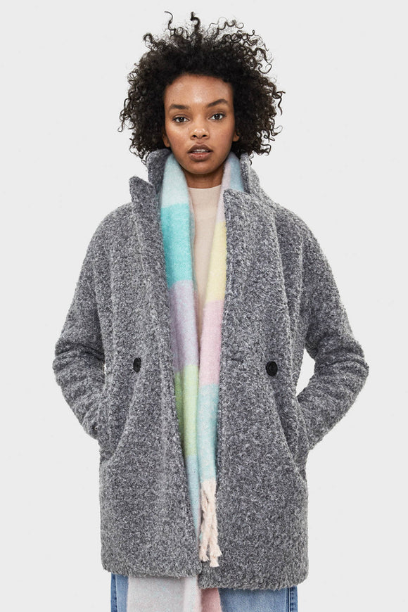 Oversized Faux Shearling Coat