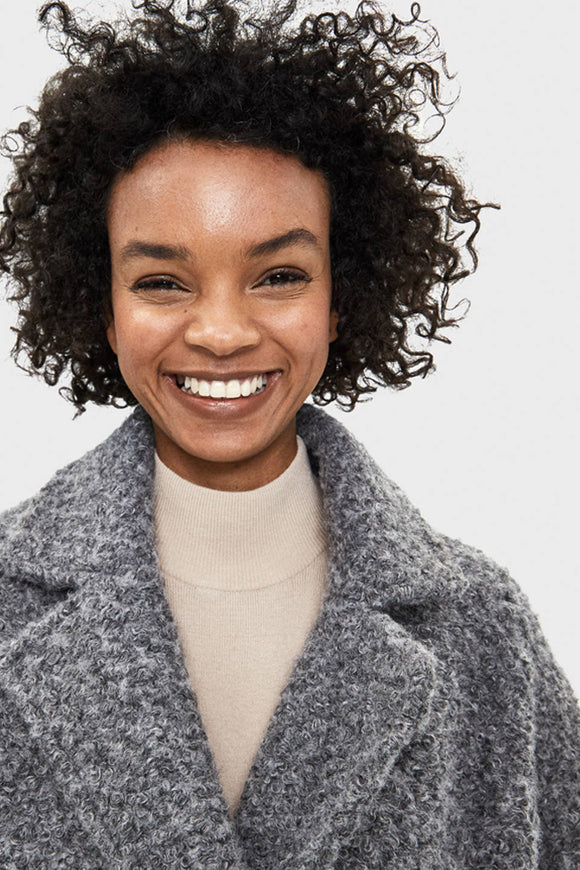 Oversized Faux Shearling Coat