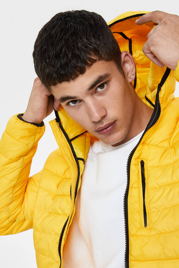 Puffy Jacket With Hood