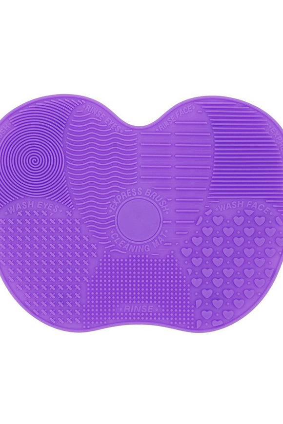 Ranphykx Silicon Makeup Brush Cleaning Mat Makeup Brush Cleaner Pad Cosmetic