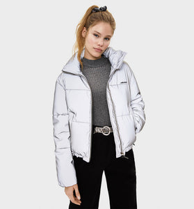 Reflective Puffer Jacket