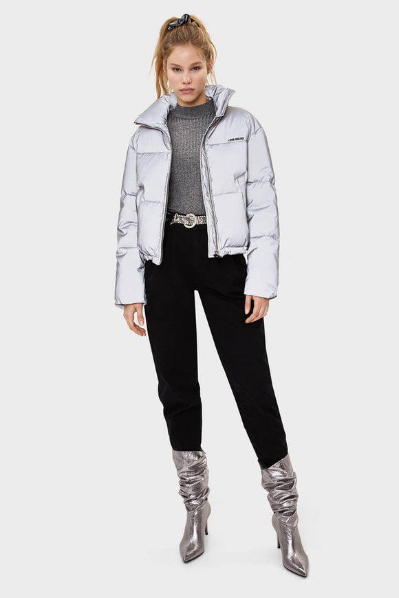 Reflective Puffer Jacket