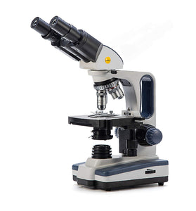 Research Grade Compound Lab Microscope With Wide Field 10x And 25x Eyepieces