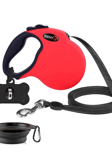Senye Retractable Dog Leash 16ft Dog Traction Rope For Large Medium Small Dogs Break Lock System