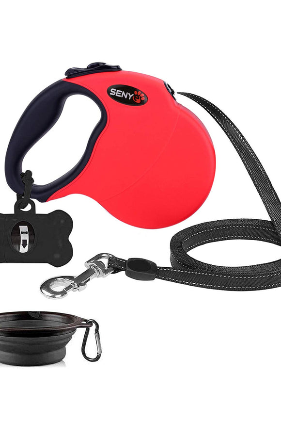 Senye Retractable Dog Leash 16ft Dog Traction Rope For Large Medium Small Dogs Break Lock System