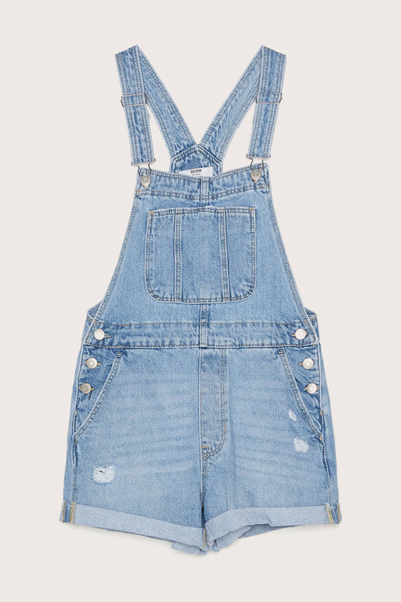 Short Denim Dungarees