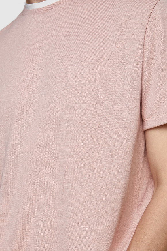 T Shirt With Contrasting Trim