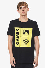 T Shirt With Print Gamer