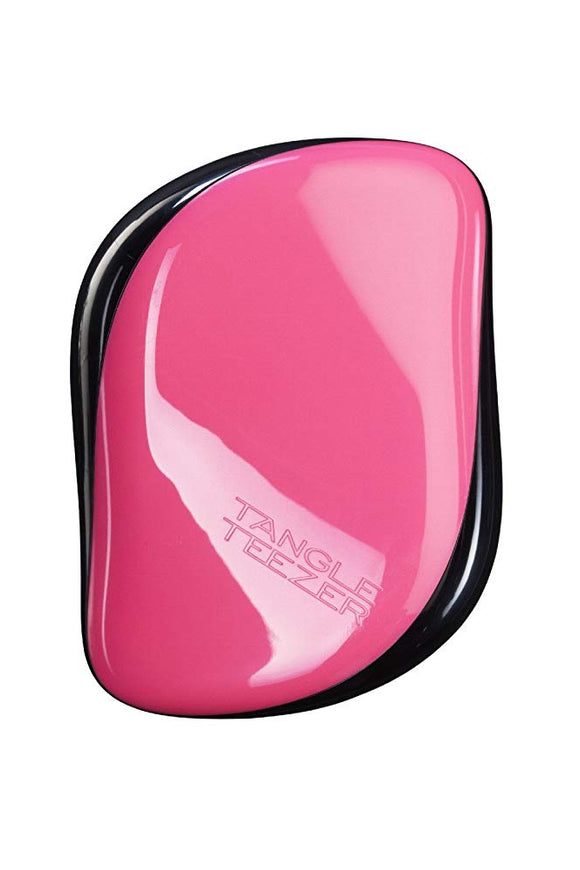Tangle Teezer The Compact Styler On The Go Detangling Hairbrush For All Hair Types Pink Sizzle
