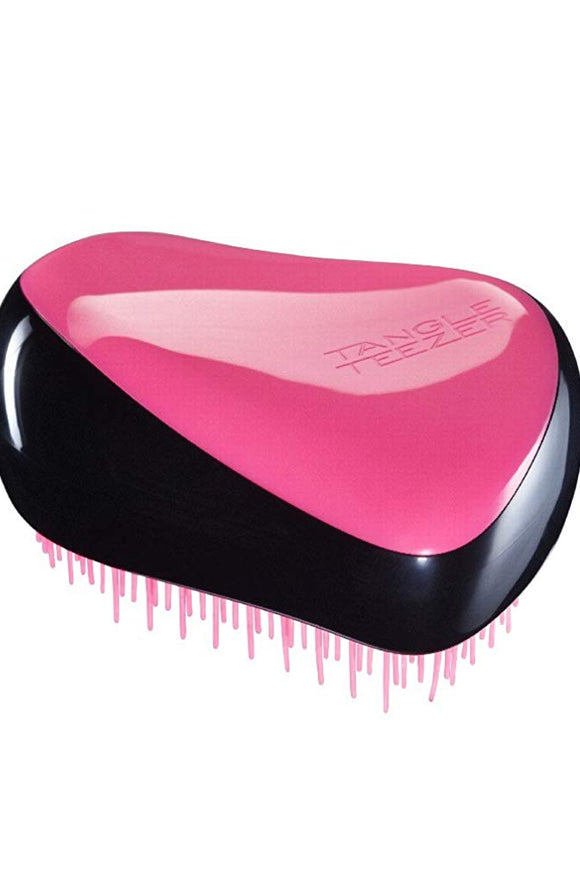 Tangle Teezer The Compact Styler On The Go Detangling Hairbrush For All Hair Types Pink Sizzle