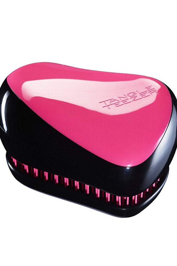 Tangle Teezer The Compact Styler On The Go Detangling Hairbrush For All Hair Types Pink Sizzle