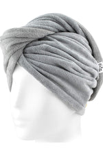 Volatree Microfiber Hair Towel Wrap Quick Magic Hair Dry Hat Neutral Gray