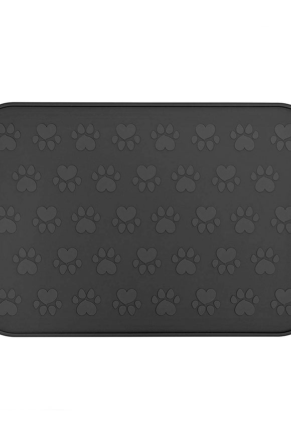 Waterproof Non Slip Fda Grade Silicone Cat Pet Bowl Feeding Placemat